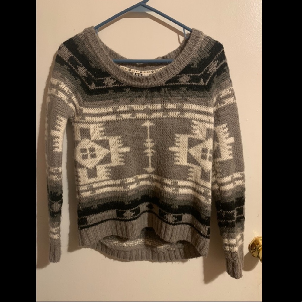 Grey sweater